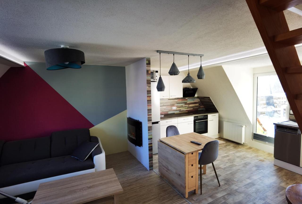 Wolmirstedt Gemuetliche Dachwohnung Mit Kleiner Oder Grosser Dachterrasse Nebeneinander מראה חיצוני תמונה
