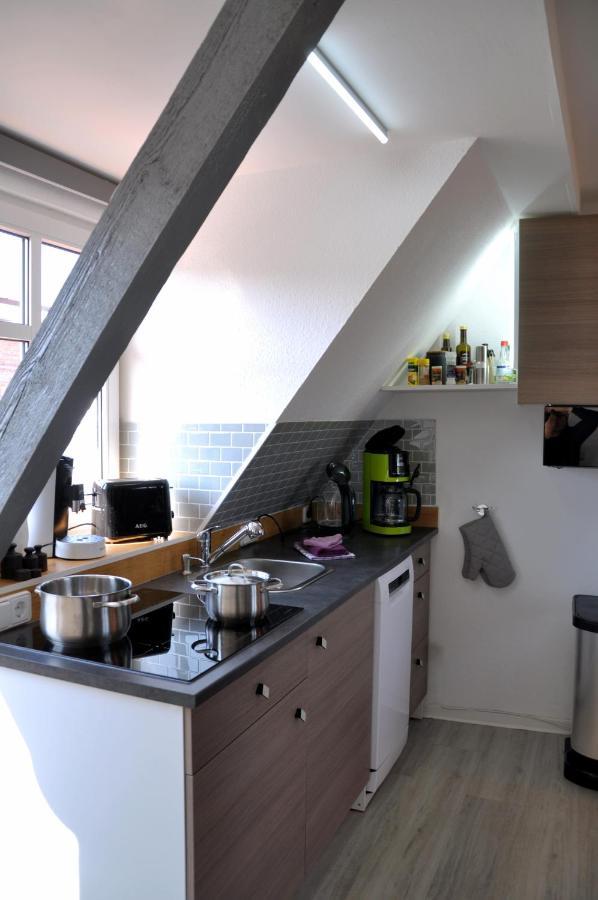 Wolmirstedt Gemuetliche Dachwohnung Mit Kleiner Oder Grosser Dachterrasse Nebeneinander מראה חיצוני תמונה